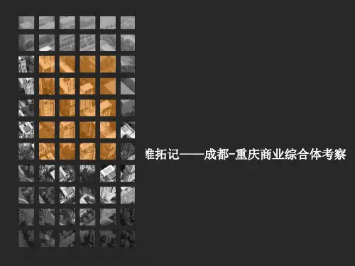 成都重庆商业综合体考察报告