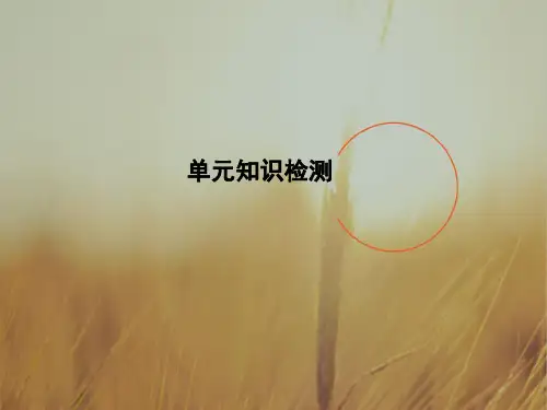2018高考英语外研版大一轮复习课件 必修一 Module 5 单元知识课件 精品