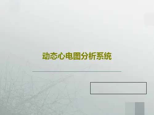 动态心电图分析系统共38页文档