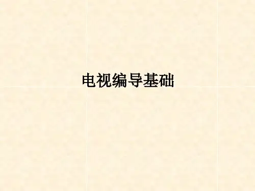 《电视编导基础》课件(全)