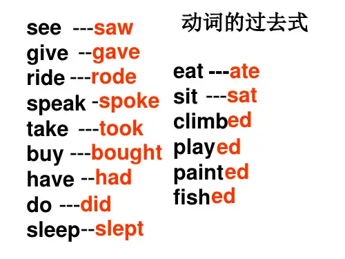 Unit12(课件)剑桥少儿英语二级上册