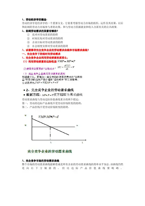 劳动经济学