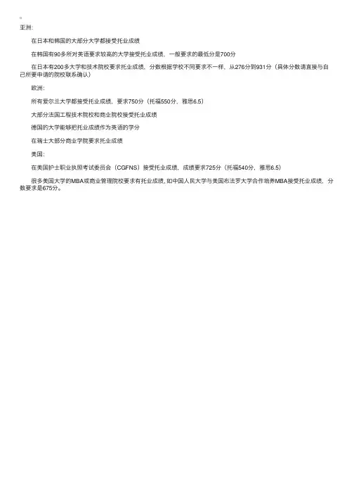 TOEIC（托业）与店铺