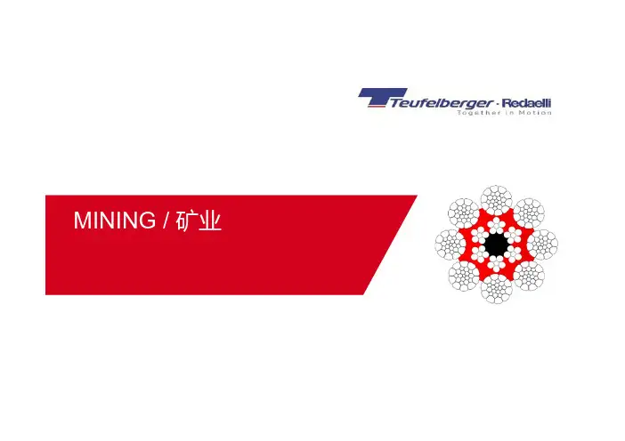 Teufelberger-Redaelli矿业钢丝绳介绍