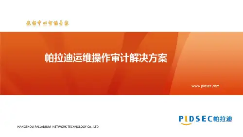 帕拉迪-运维安全管理解决方案(堡垒机)