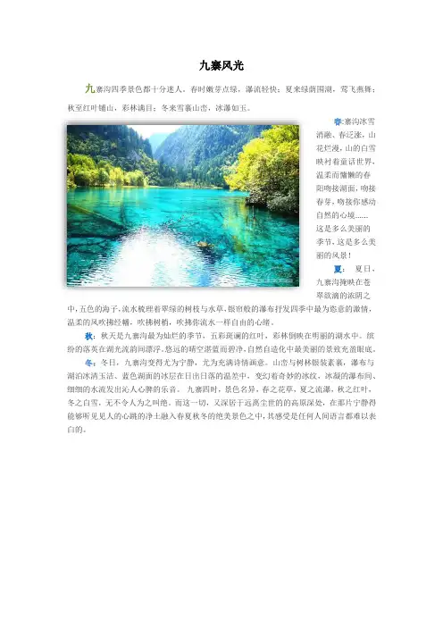 WORD图文混排案例