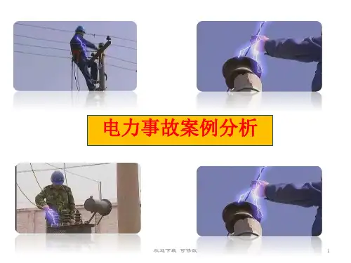 电力事故案例分析(精品课件)