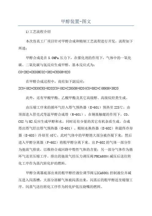甲醇装置-图文