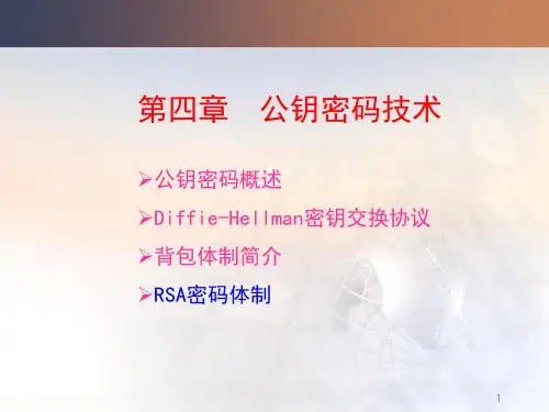 RSA公钥密码