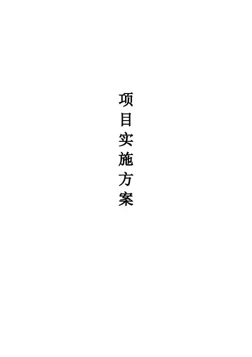 EPC项目完整实施管理方案全案