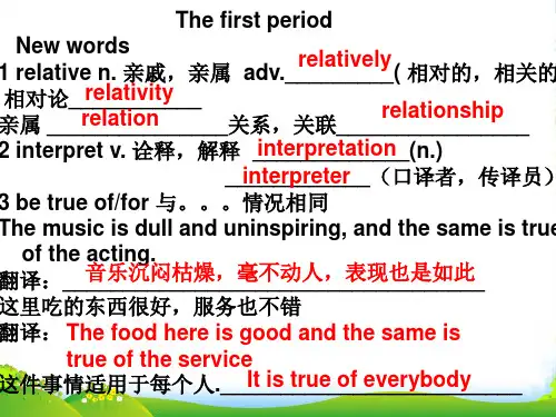高中英语 Module4《Music》Grammar课件 外研选修6