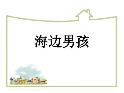 《海边男孩》课件1优质公开课精品