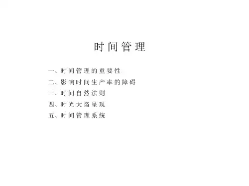 终稿-麦肯锡-管理咨询-演讲技能-时间管理-技能表