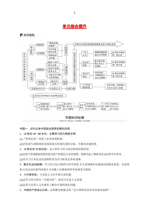 2019版高考历史一轮： 中国传统文化主流思想的演变与科技文艺 含答案