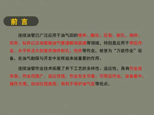 连续油管技术