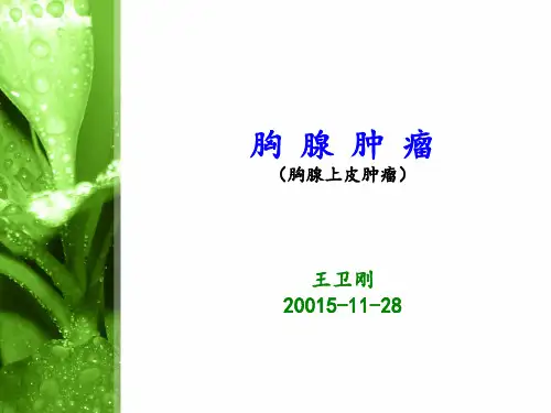 胸腺肿瘤