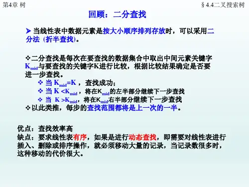 DS06数据结构树-二叉排序树.ppt
