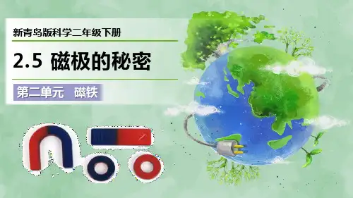 2024新青岛版科学二年级下册第二单元 磁铁《磁极的秘密》优质课件