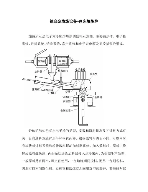 钛合金熔炼设备-冷床熔炼炉
