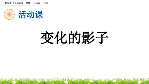 《变化的影子》位置与变换PPT课件