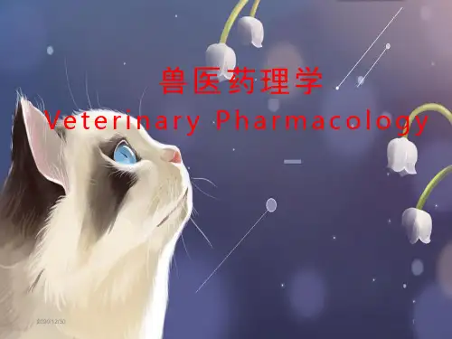 兽医药理学(全套课件341P)