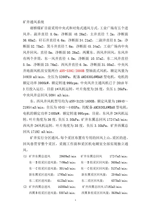 提供的(通风与安全)资料