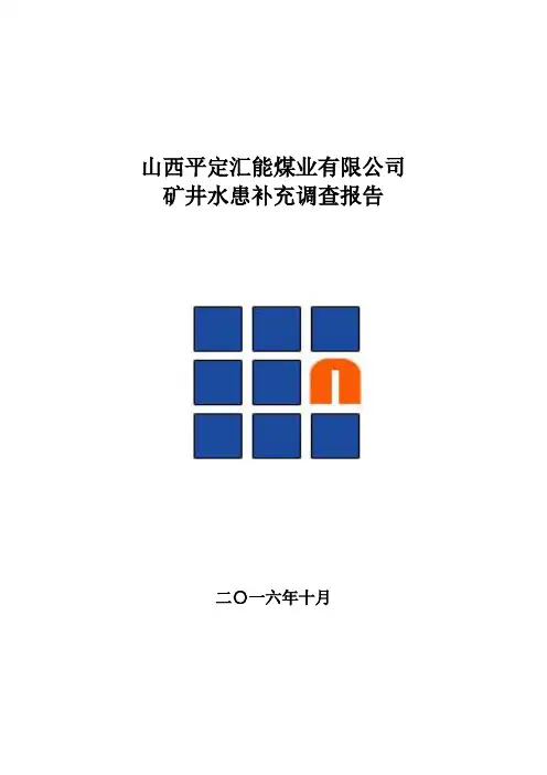矿井水患补充调查报告