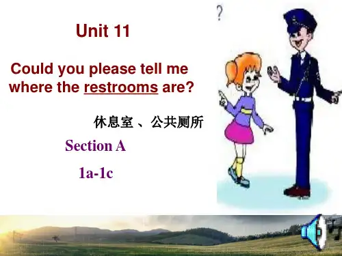 谢场中学 陈玉军 九年级英语Unit 11 Section A 1a--1c课件