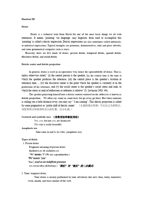 语用学—指代