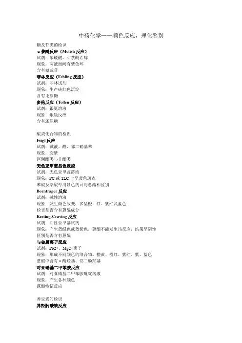 中药化学