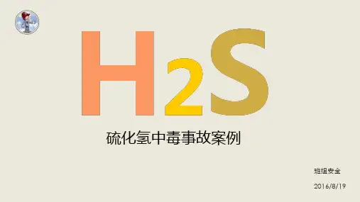硫化氢事故案例
