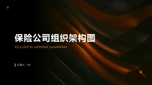 保险公司组织架构图