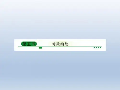【人教A版】2012高三数学(文)《绿色通道》一轮复习第2章2-5课件