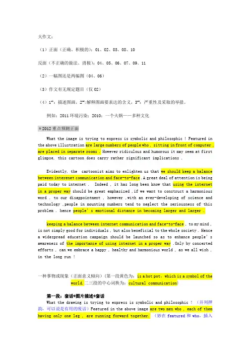 2014考研英语万能大作文模板-考研英语高分作文模板—商志英语作文模板—考研英语作文模板1 - 副本