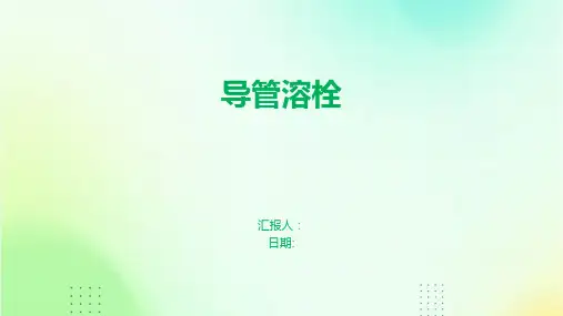 导管溶栓-精品文档