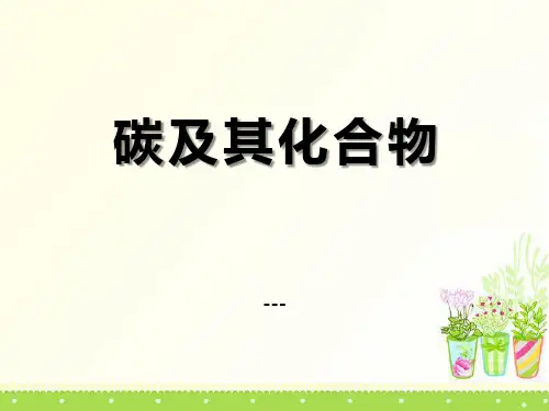 碳及其化合物-PPT课件 