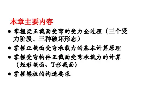 正截面验算