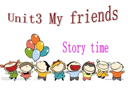 三年级英语上册课件-Unit 3 My friends（Story time）（11）-译林版