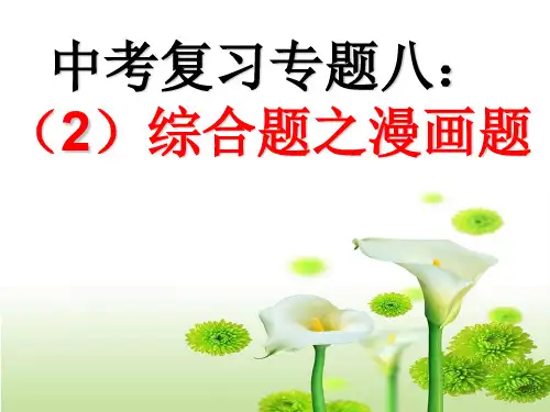 综合j题之(2)漫画题(甘)