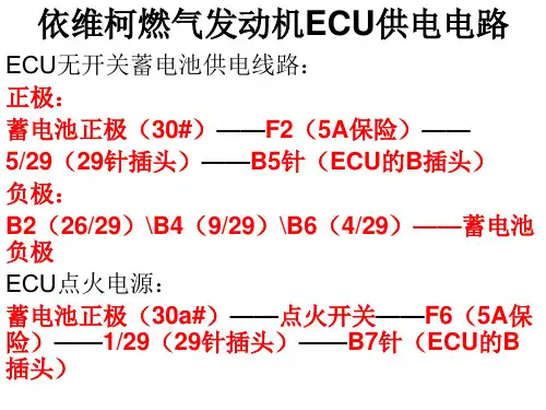 依维柯发动机ECU原理图分析