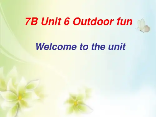 牛津译林英语七年级下册Unit6Welcome(共40张PPT)