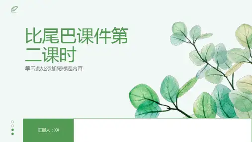 《比尾巴》课件第二课时