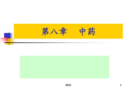 中药学概论PPT课件