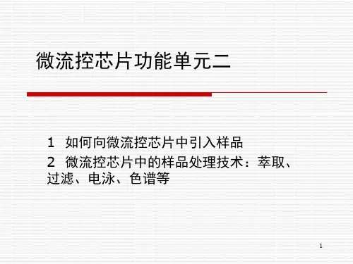 微流控(课堂PPT)