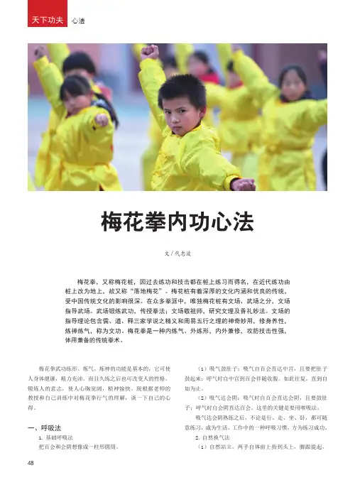 梅花拳内功心法