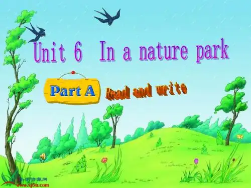 小学PEP英语五年级上册《Unit_6_A_Read_and_write》课件