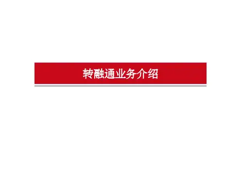 转融通业务介绍