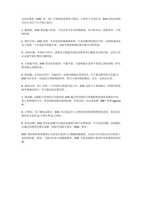 svm基本结构