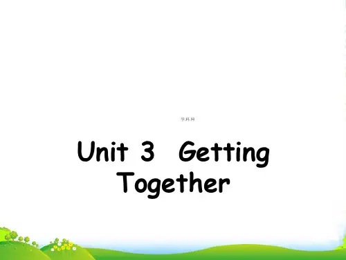 仁爱七年级英语上册Unit3 Topic1 SectionB 课件(共12张PPT)