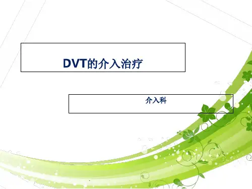 DVT规培ppt课件
